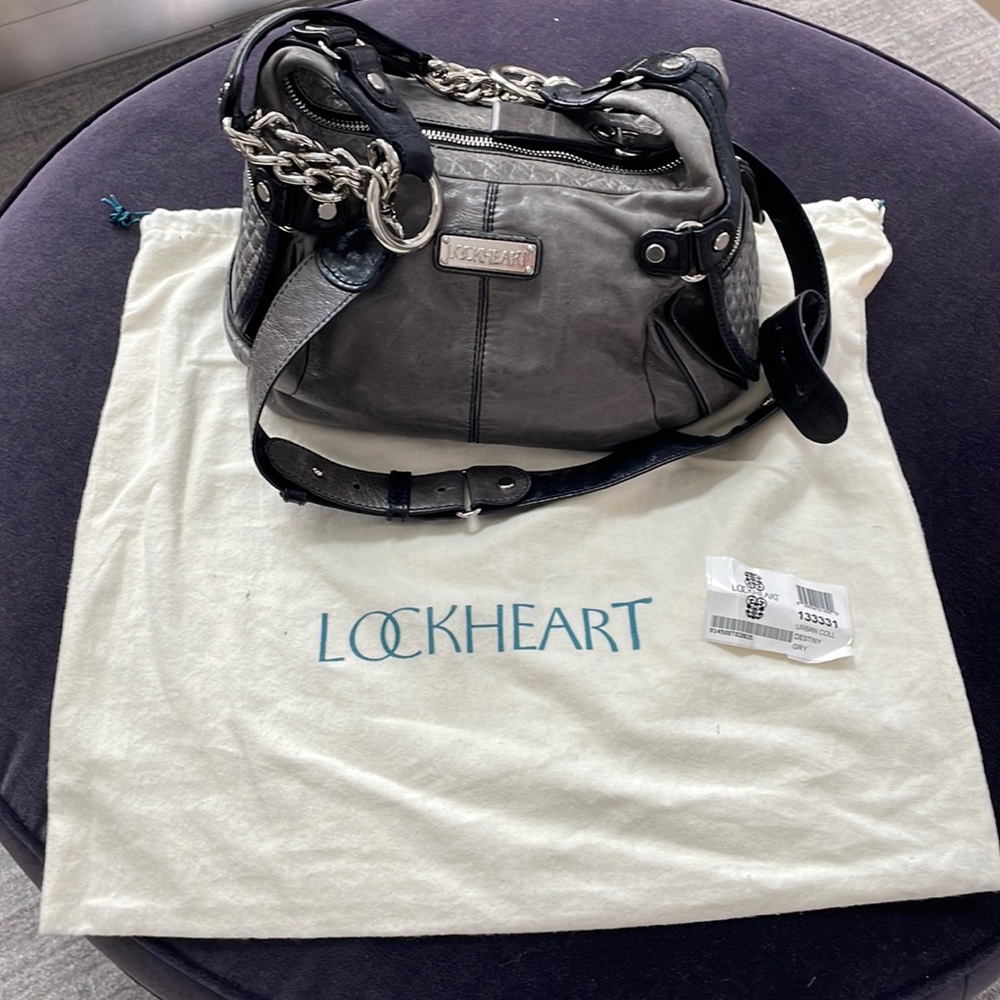 LOCKHART Crossbody and Shoulder Handbag URBAN Collection Gray